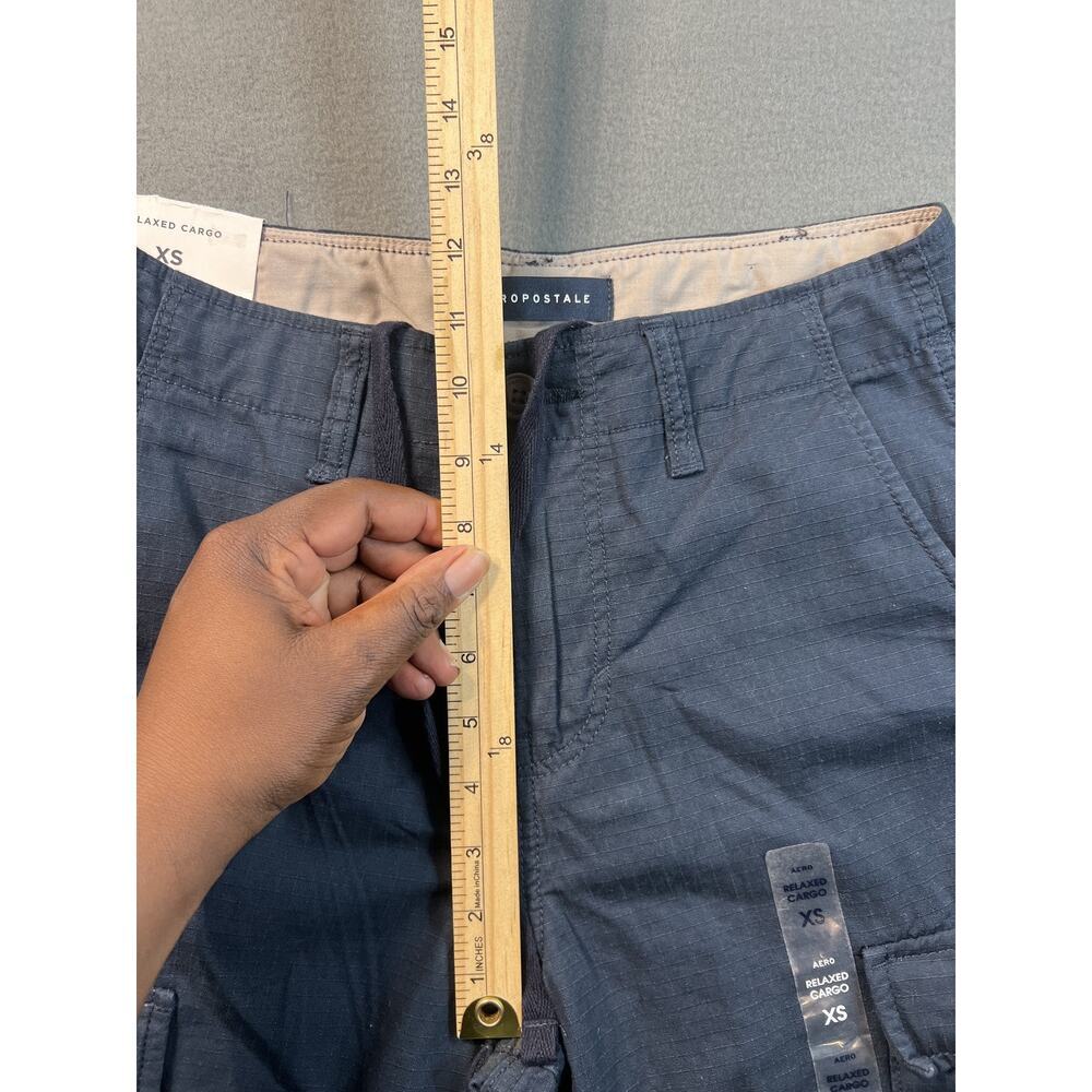Aéropostale Men's Navy Blue Jogger Pants XS Drawstring Cotton Casual Wear - Picture 9 of 10